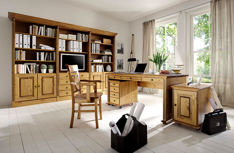 Büromöbel Massivholz Kiefer Möbel - Massivholz-Möbel in Goslar