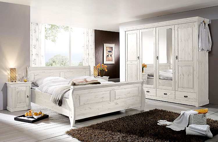 Schlafzimmer weiss kiefer komplett massivholz möbel in goslar ... Schlafzimmer fichte