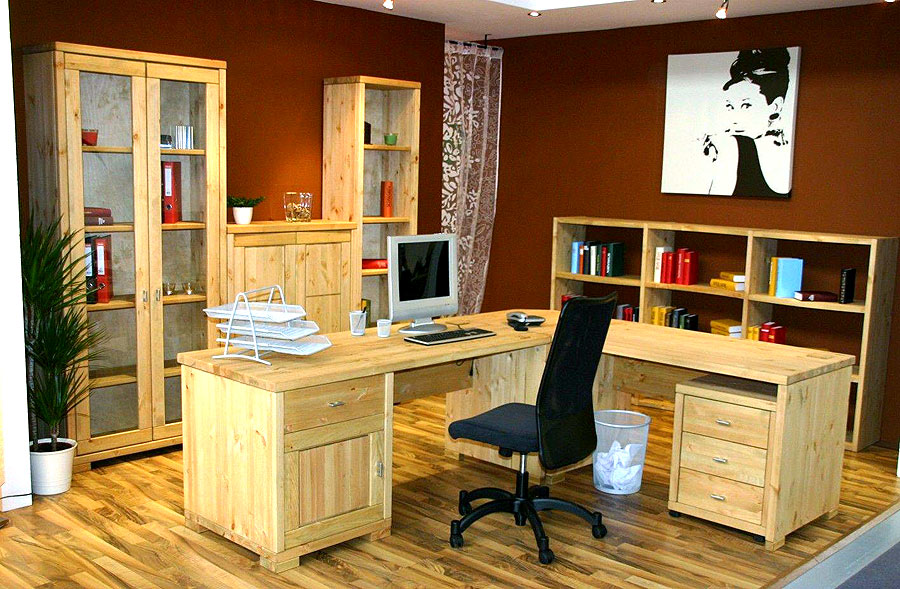 Büromöbel Massivholz Kiefer Möbel MassivholzMöbel in