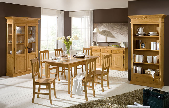 Esszimmer provence französicher Landhausstil - Fichte massiv Holz