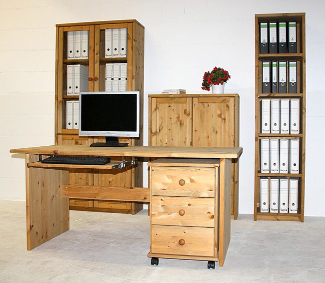 Büromöbel Massivholz Kiefer Möbel - Massivholz-Möbel in Goslar